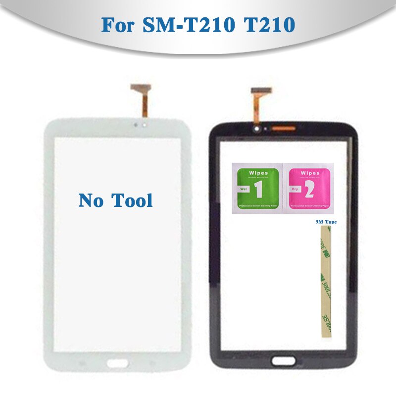 For Samsung Galaxy Tab 3 7.0 SM-T210 T210 and SM-T211 T211 Tablet Touch Screen Digitizer Sensor Front Outer Glass Lens Panel