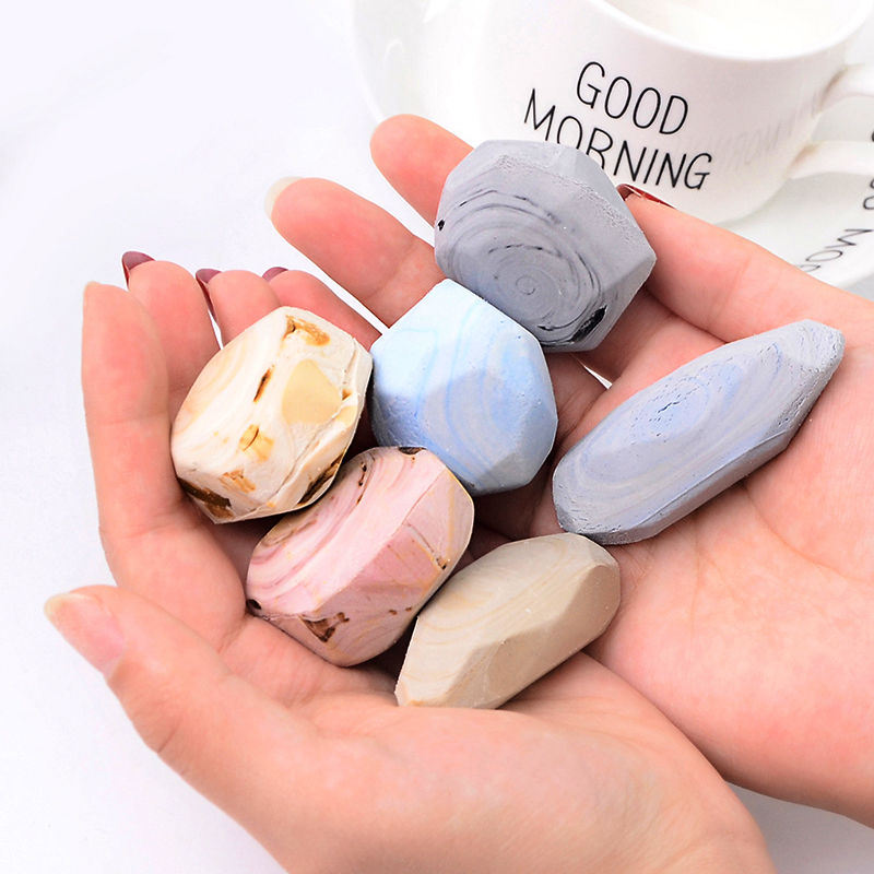 Stone Rubber Eraser Soft Durable Flexible Erasers for Kids Office School Supplies Stationery Student