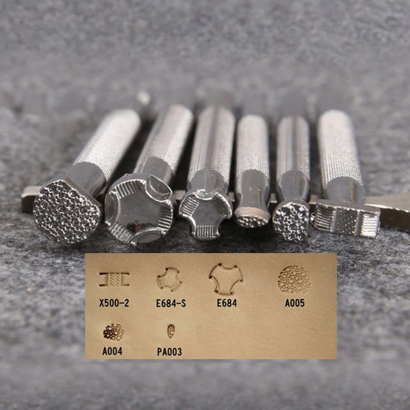 Leather Craft Tools Punching Hole Cutting Knife Suture Needle Basic Hand Stitching Sewing Tools, Manual Peeling Edge Process: Printing tools Set