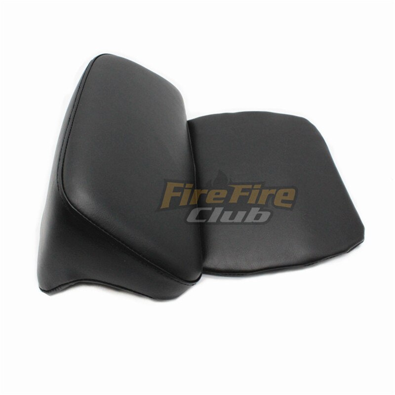 Razor Chopped Backrest Pad Motorcycle Black Tour Pak Pack Backrest For Harley Touring Road Glide