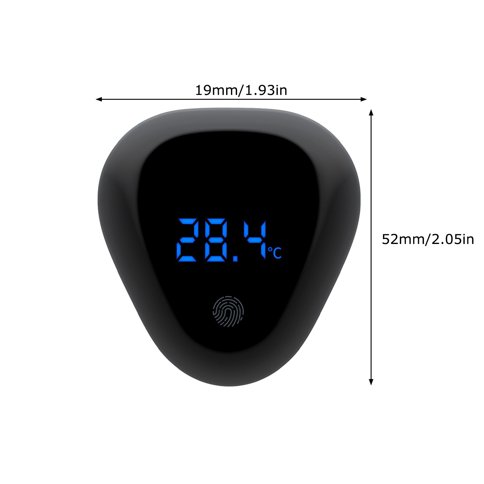 Aquarium Digital Water Monitor Tester For Pools Aquariums Fish Tank Thermometer LED Digital Touch Screen Accessories