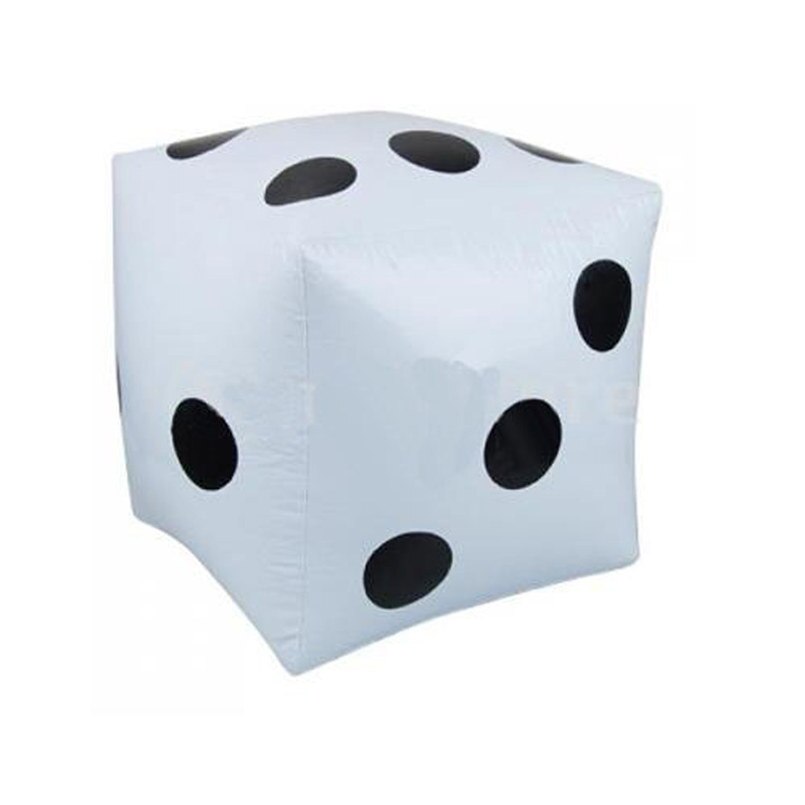 28 Cm X 28 Cm 1 Pcs Jumbo Opblaasbare Dice Casino Party Game Kids Leren Optellen En Vermenigvuldiging Outdoor Groep activiteiten 10