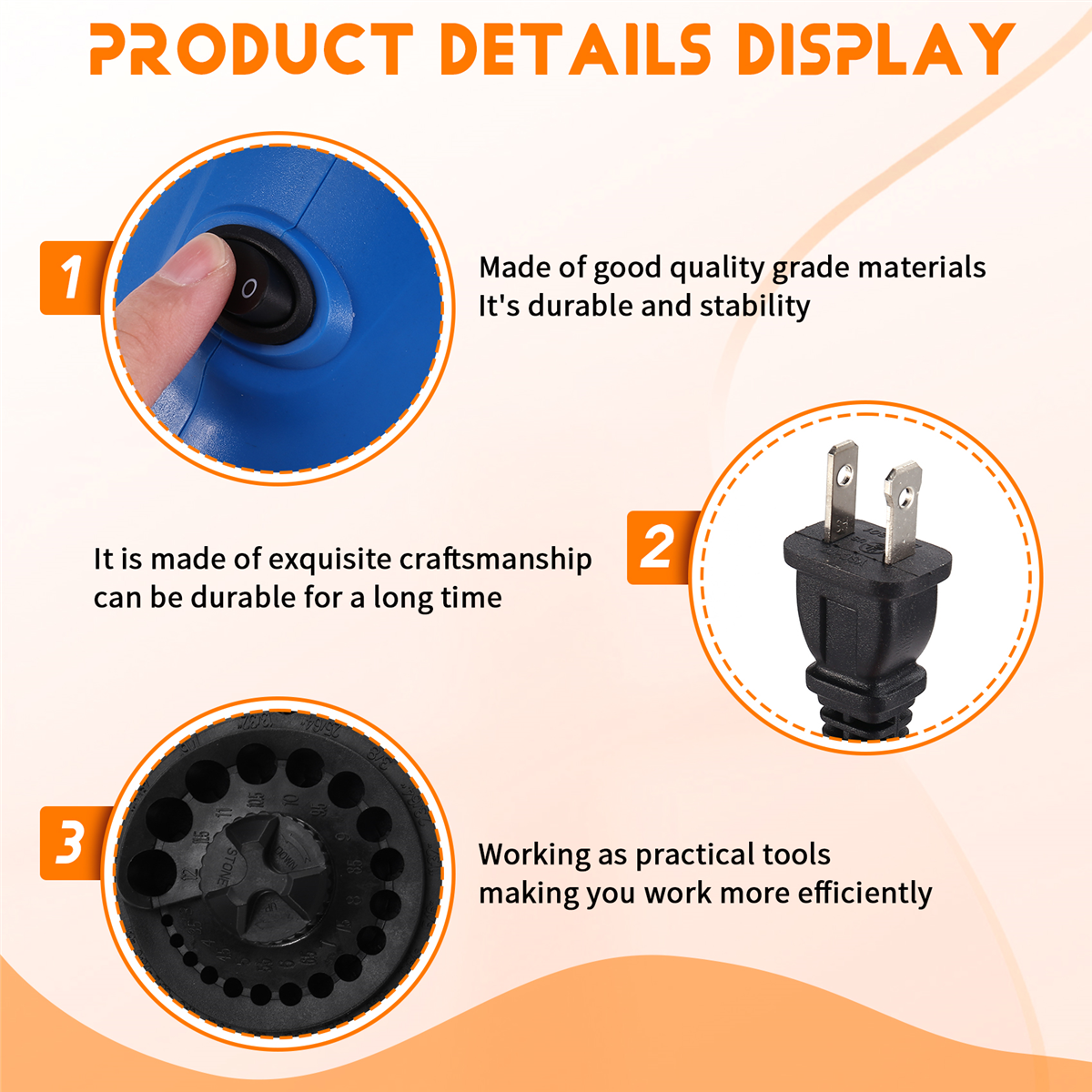 Power Drill Bit Sharpener for 1/8in-15/32in 3-12mm Twist Drill Bit Sharpener Grinder Drill Bit Sharpener Machine US Plug