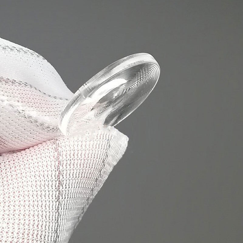 2PCS 20mm Mini Round Optical Plastic Solar Fresnel PMMA Condensing Lens Focal Length 15mm Magnifier, Magnifying Glass Lens