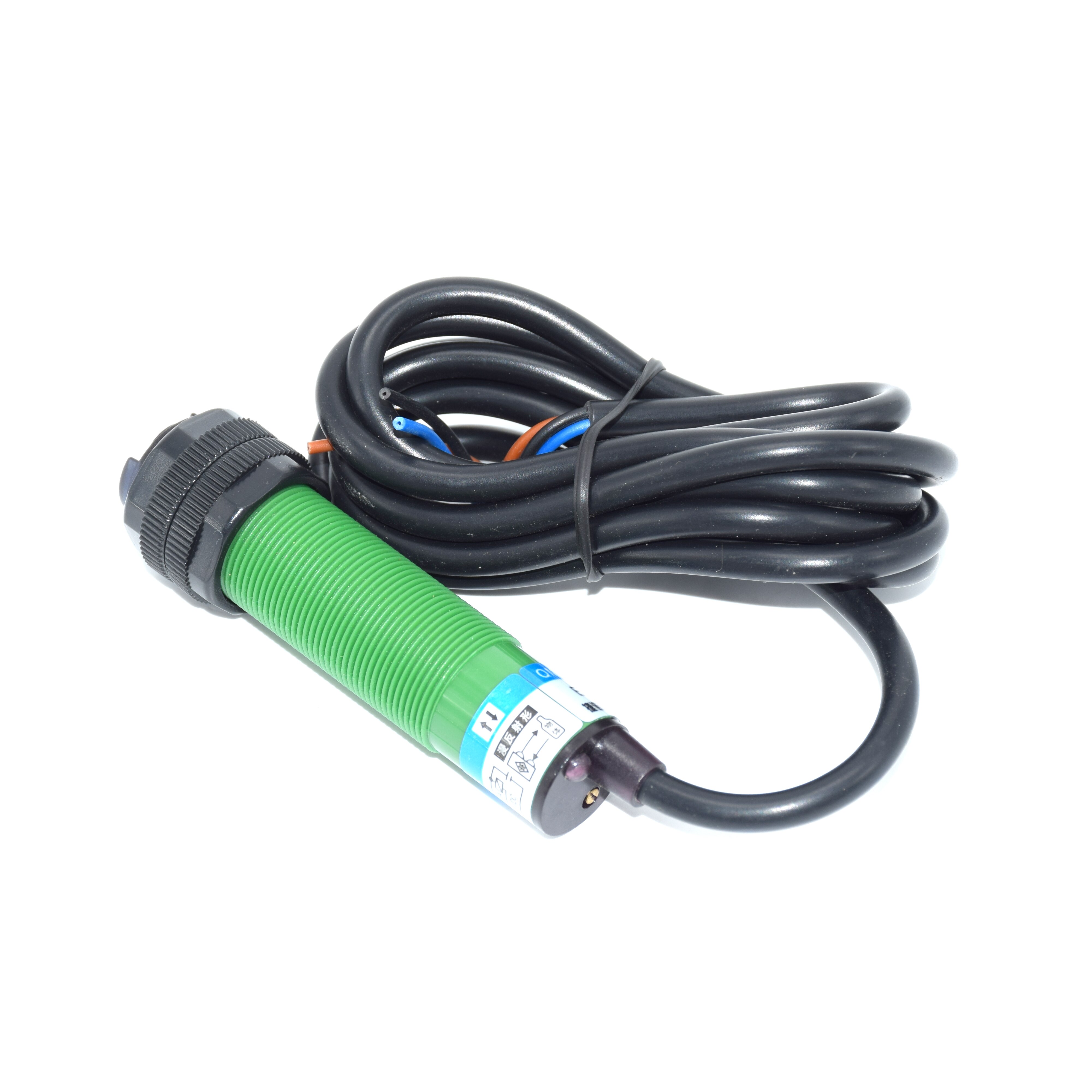 3m Adjustable Detect DistanceDC6-36V Diffuse Reflection Photoelectric Switch NPN NO Output Light Barrier Sensor