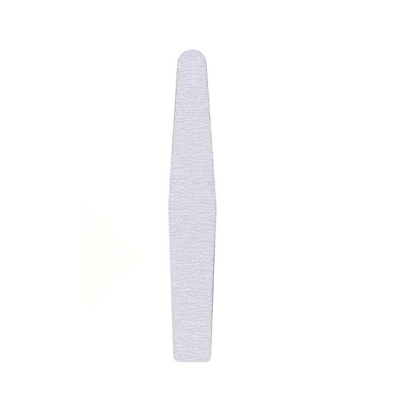 Limas cuadradas profesionales para uñas, 1 Uds., papel de arena de media luna 100/180, bloques de pulido de uñas, herramientas para el cuidado de la manicura y pulido: C
