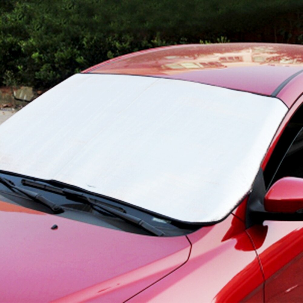150*70 Cm Universele Auto Voorruit Cover Auto Zonnescherm Shield Voor Voorruit Visor Cover Zomer Voorruit Film