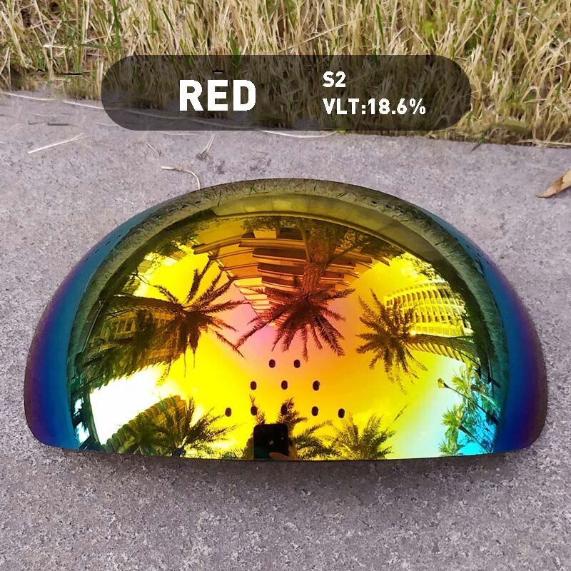 (Lens Only)Ski Goggles Lens For Anti-fog UV400 Big Spherical Ski Glasses Snow Goggles Eyewear Lenses Replacement: HR