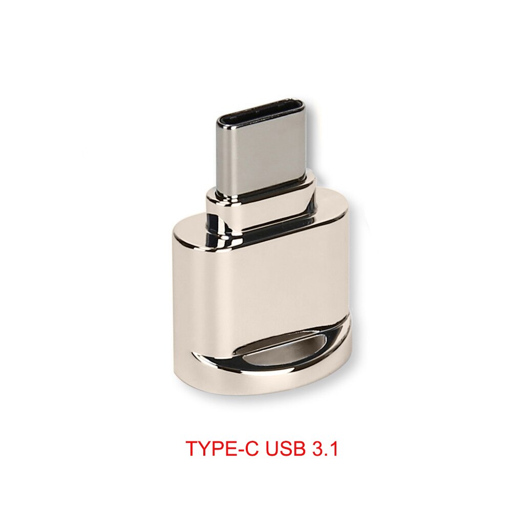 Sd micro lector de tarjetas de OTG adaptador USB tipo c tf Tarjeta de adaptador usb de tipo c adaptador de lector de tarjeta Microsd sd micro lector: TF-TPYE-C-Reader