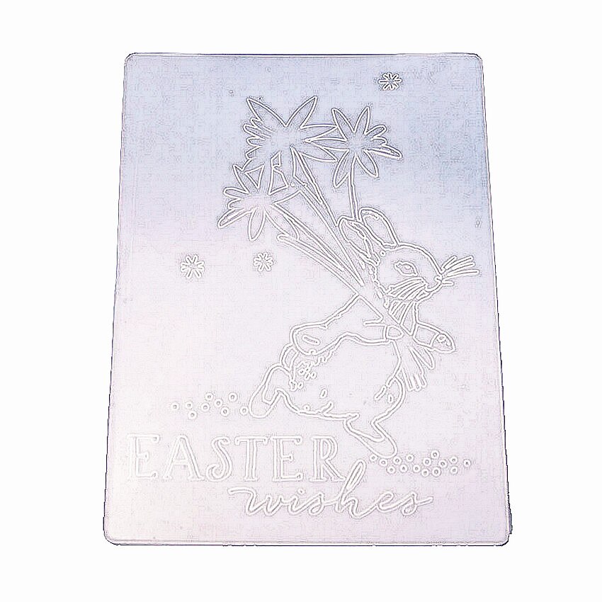 plastic clock template easter craft card making paper card album wedding decoration clip Embossing folders