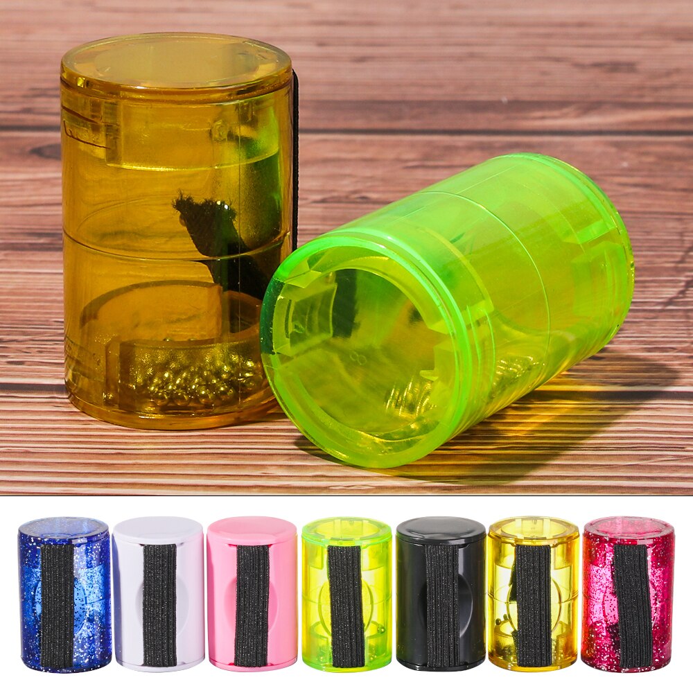 1PC muzyka palec serdeczny rytm piasek wibrator palec strzał dla ukulele gitara instrumenty muzyczne akcesoria 7 kolorów