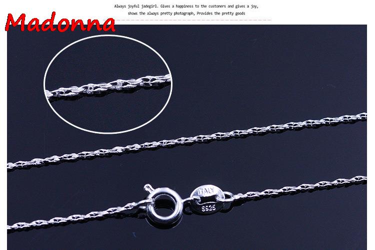 Style Korean Stars Necklace Women Silver Plated Necklace Lady Jewelry Short link Chain Retro Clavicle Pendant Parts