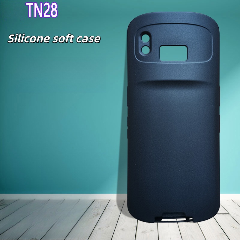 For ZEBRA TC15 TN15 TN28 Anti-Scratch Protective Case Soft Skin Shell Tpu Cover / Hardness Tempered Glass HD Protective Film