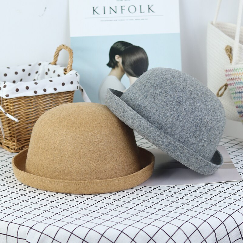 Chapeau rond polyvalent pour femme, chapeau à bord court, à la , pour l'extérieur, printemps et automne