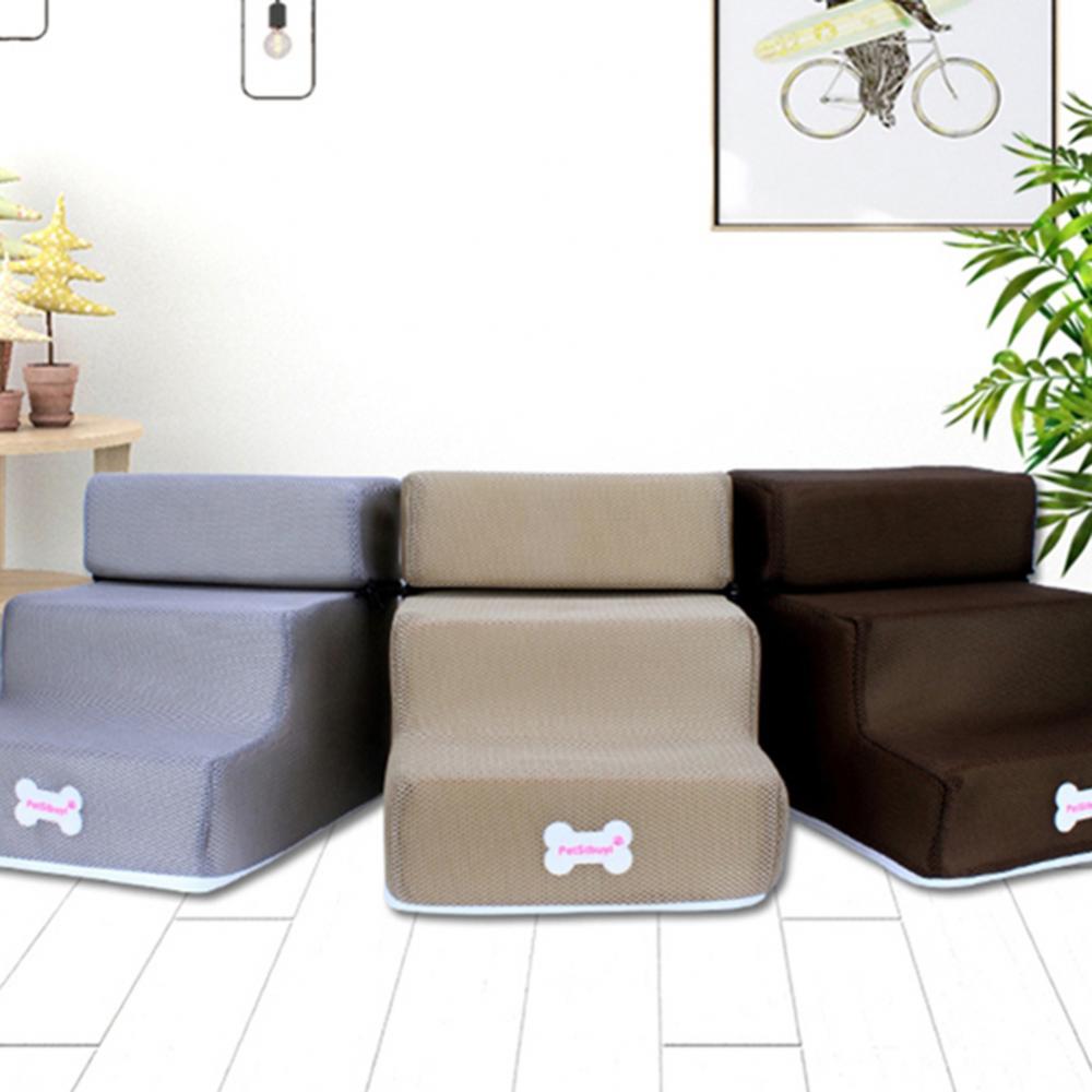 3 Step Detachable Non-slip Small Dog Cats Pet 3 Steps Removable Ramp Climbing Bed Ladder Free To Match The Ladder Dog stairs Pet