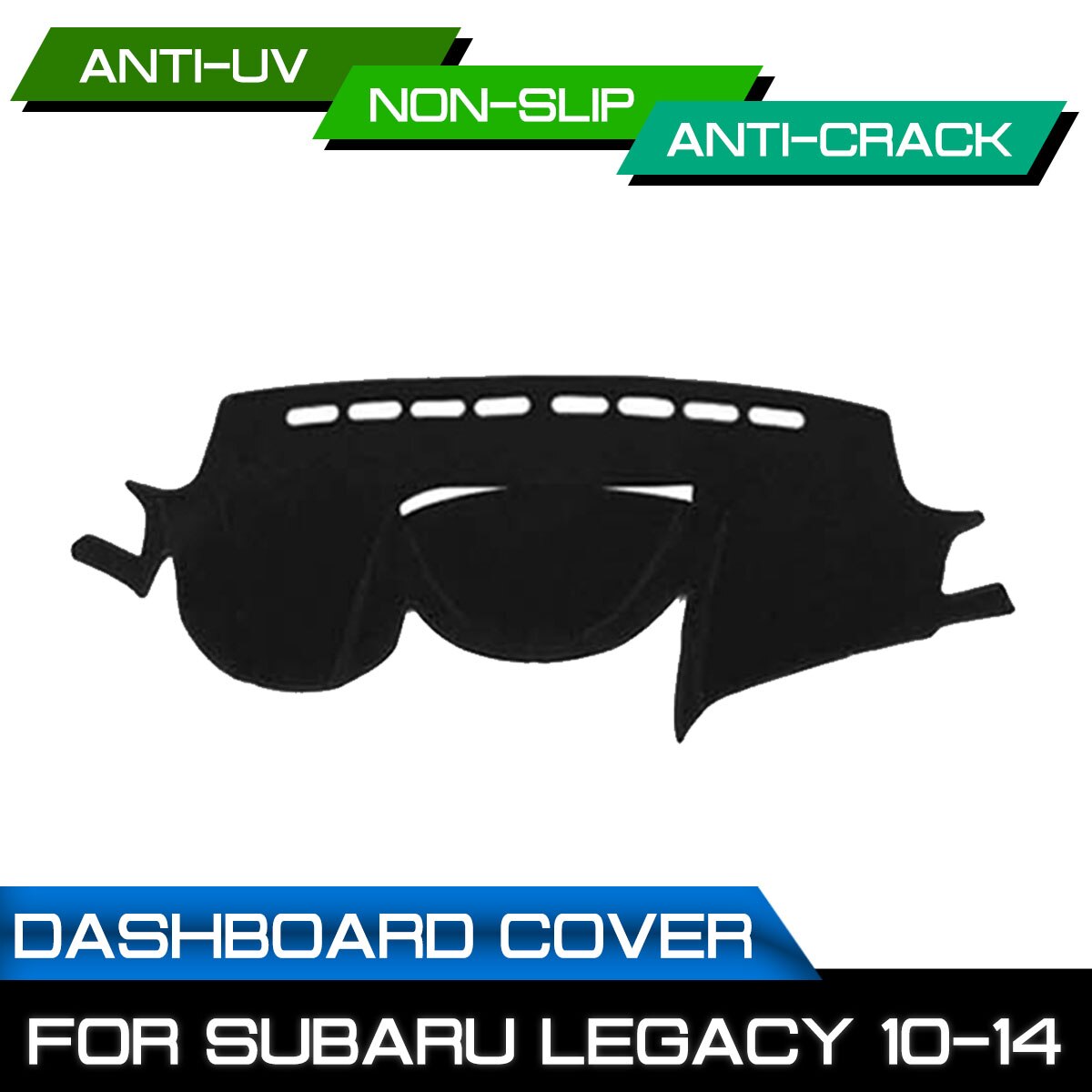 Auto Dashboard Mat Voor Subaru Legacy Anti-Vuile Antislip Dash Cover Mat uv-bescherming Schaduw