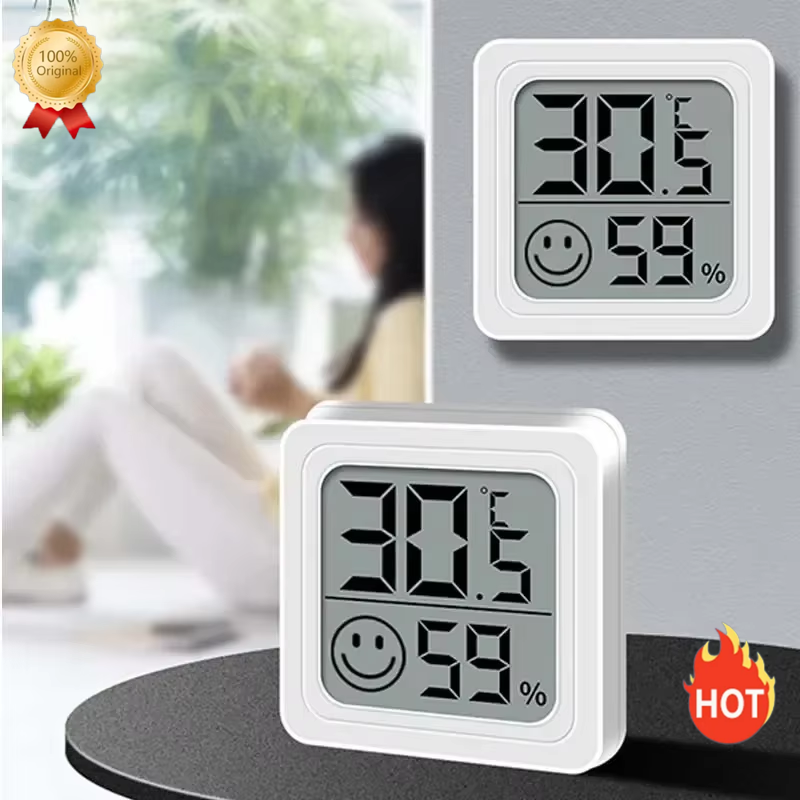 Xiaomi Mini LCD Digitale Thermometer Hygrometer Binnenkamertemperatuur-vochtigheidsmeter Sensormeter Weerstation 4-delige set