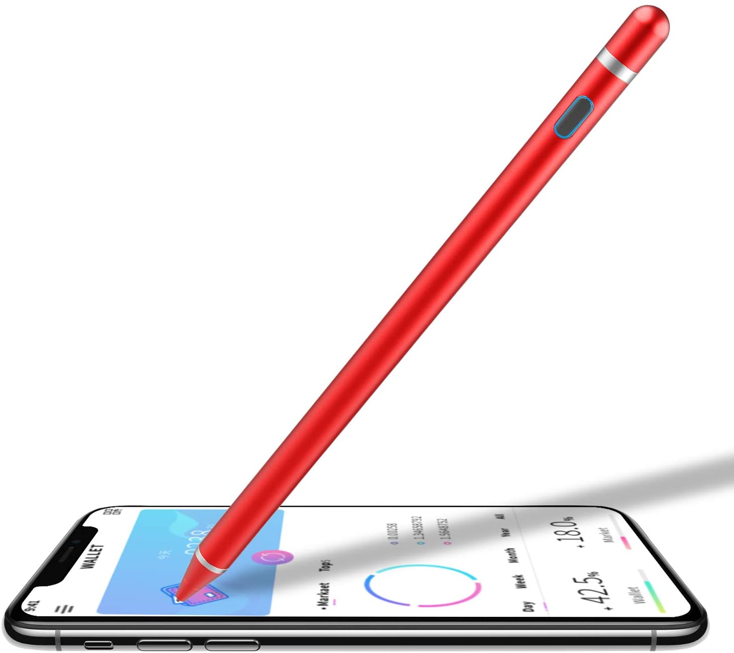 Lápiz táctil para Stylus Apple, lápiz para iPad, iPhone 6, 7, 8 Plus, X, XS, 11 Pro Max, Samsung, Huawei, Xiaomi, OPPO Vivo, Smartphone y tableta