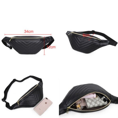 fanny Pack Taille Gürtel Tasche Reise Frauen Dame Sport Hüfte miserabel Tasche Geldbörse Schwarz Orange Rosa Gelb