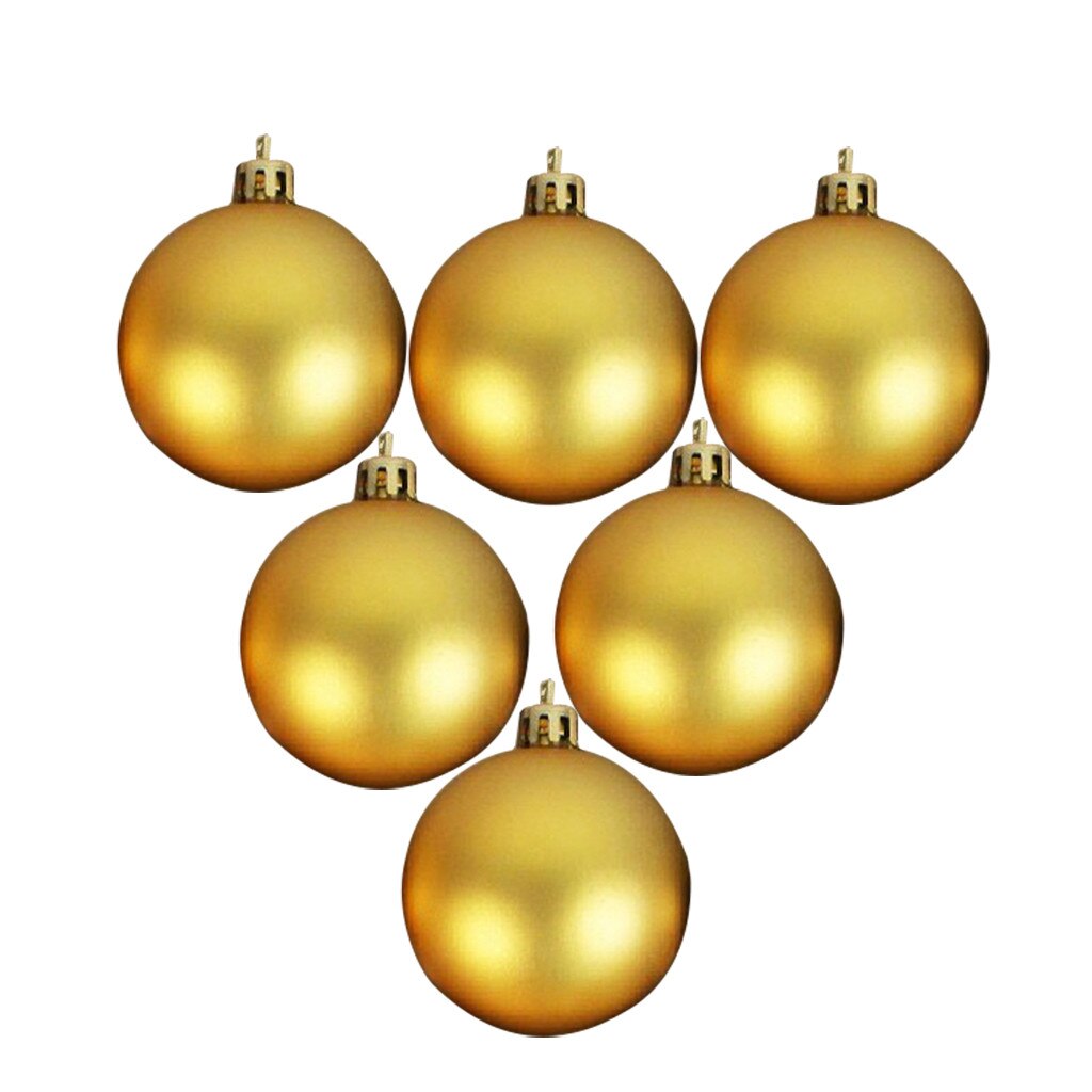 6Pcs Kerstballen Kerstballen Party Kerstboom Decoraties Opknoping Ornament Decor: A