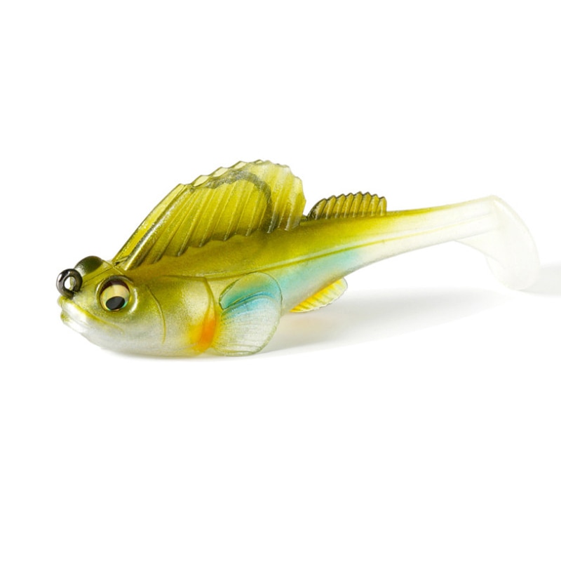 80mm 14g Ultra Realistic Goby Paddle Soft Lure Fish Baits Finest Detailed Softbait Swimbait Fishing Bait