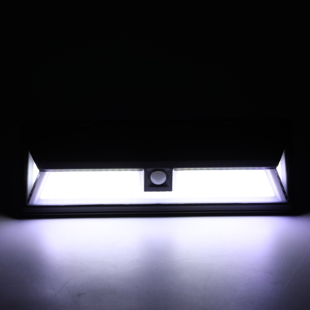 COB 180 led solar lamp outdoor waterproof PIR Motion Sensor Street Lamp for Garden Decoration Solar Light