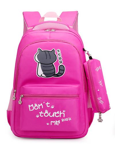 sac à dos femmes sac à dos en Nylon sac à dos Mochilas femme sac à dos lycée sacs pour adolescentes mochila 5 couleur: Light pink