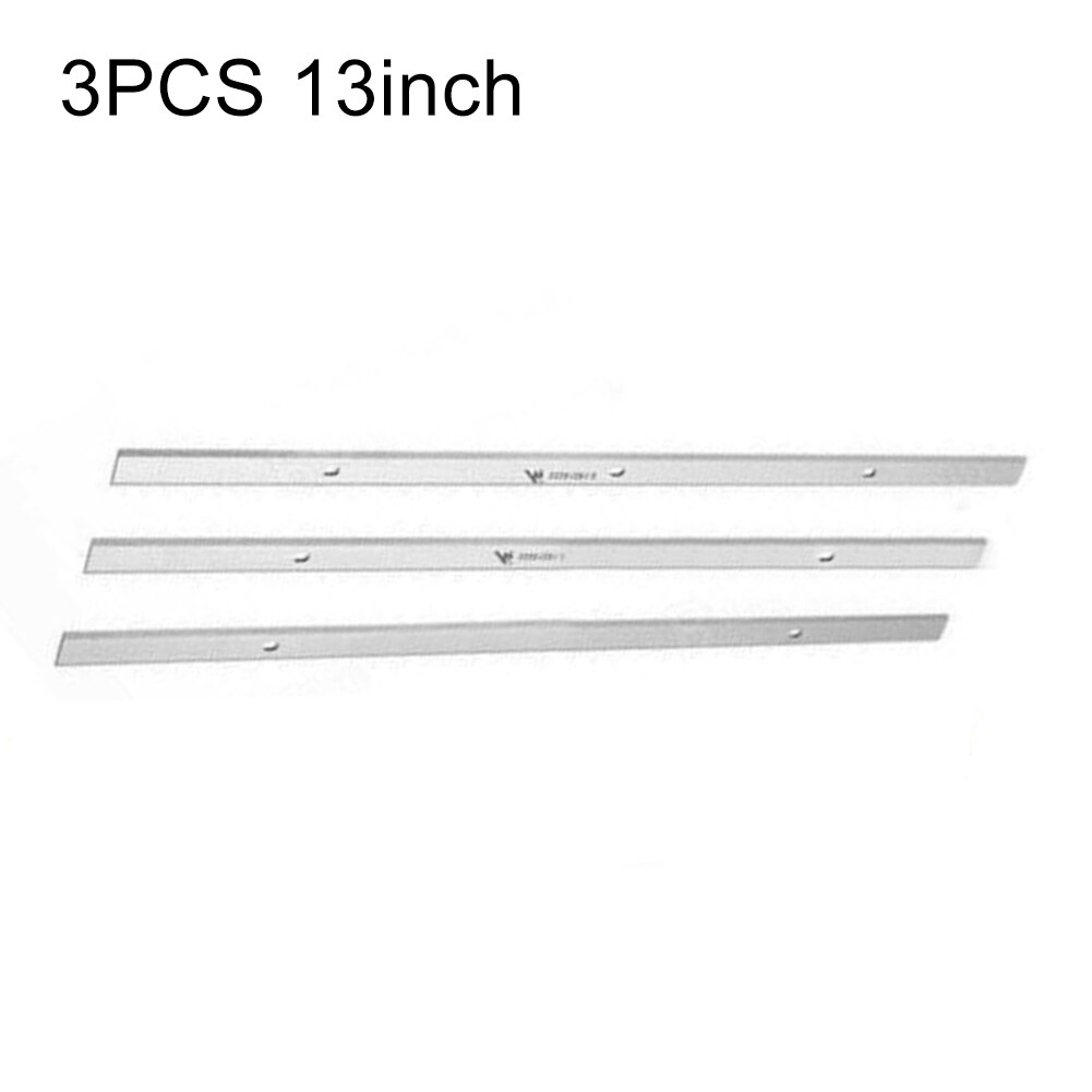 13-Inch HSS Planer Blade For WEN 6552 Planer Replacement 3-blades - Set Of 3 Extend The Cutting Life