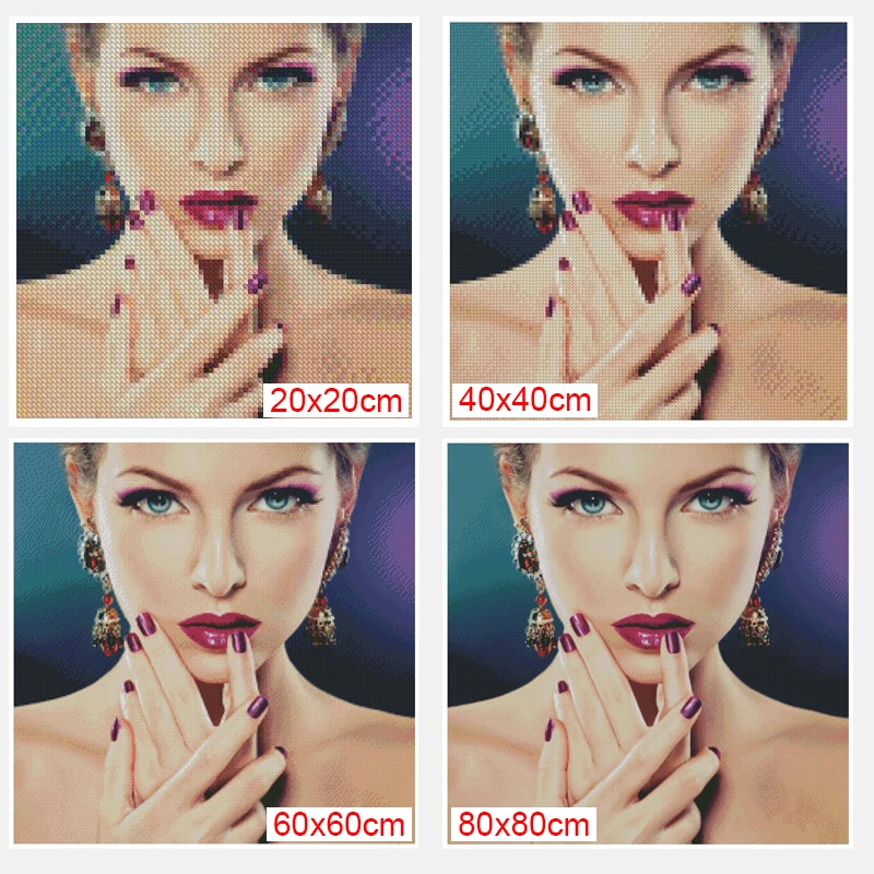 DIY 5D Diamond Painting Cross Stitch Mountain Castles Mosaic diamond embroidery Needlework Patterns Rhinestone paintings