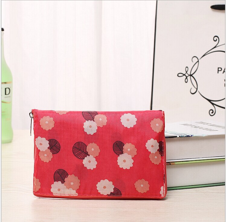 Cute women Foldable Recycle shopping Bag Eco Reusable Shopping Bag Fruit Vegetable Grocery bags: c