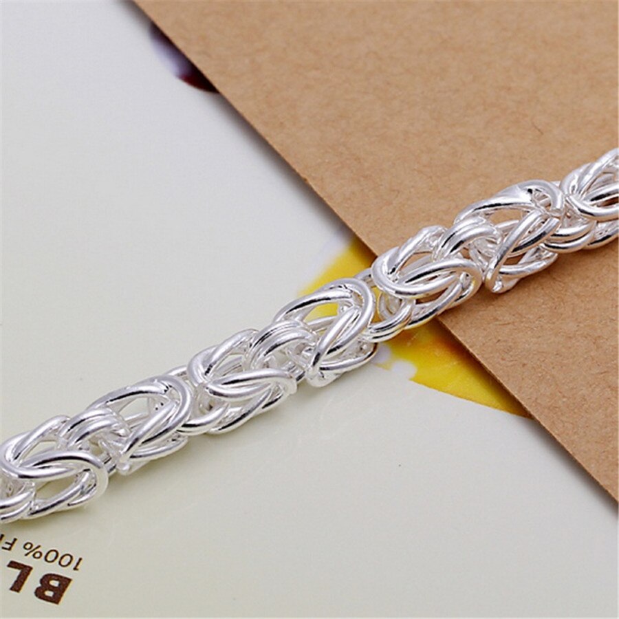 Schöne Elegante silber farbe charme Ziemlich Beliebt Armband Wunderschöne schmuck H096 preislich direkten