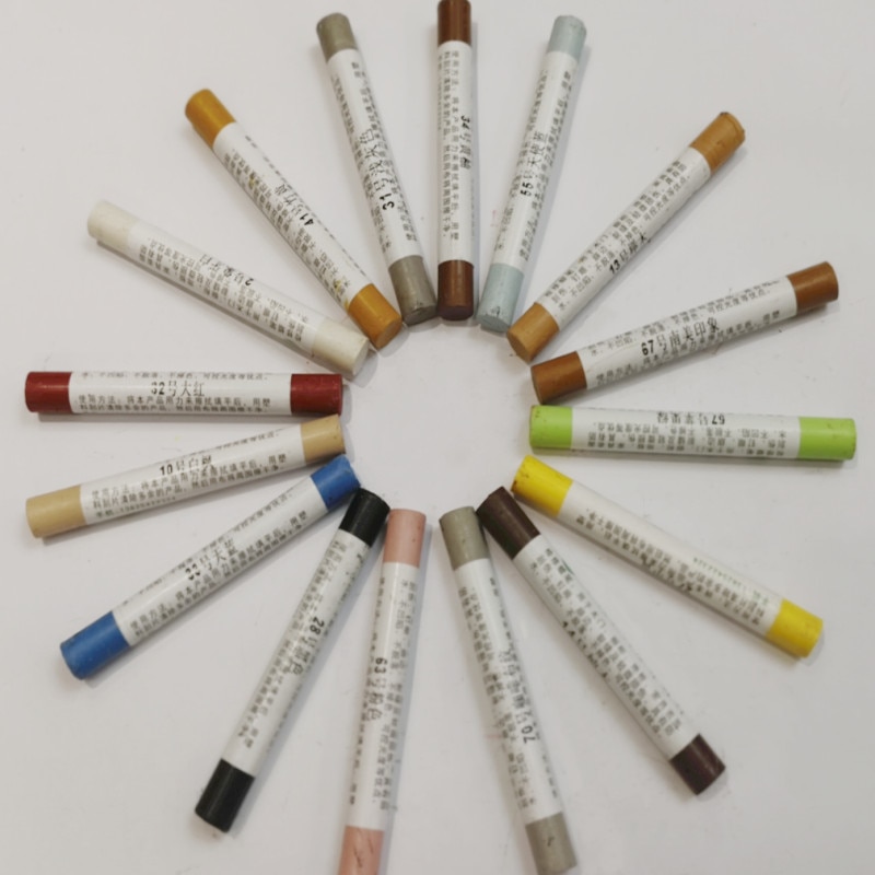 Cera blanca de madera para muebles, lápices de reparación de suelo, crayones reparadores para arañazos dañados, reparación blanca, de materiales