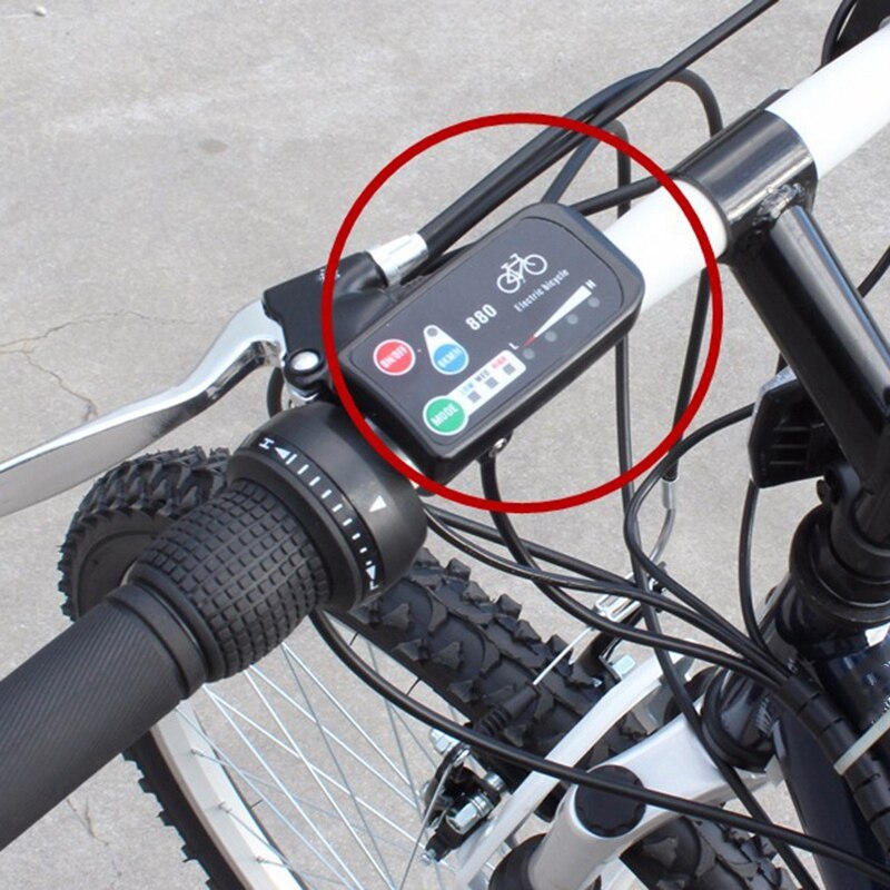 Led Display 24V 36V 48V Elektrische Fiets Kt Led Led 880 E-Bike Controle Panel Display elektrische Fiets Onderdelen Voor Controller