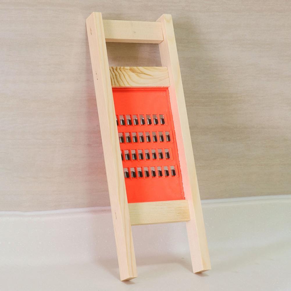 Great Cheese Grater Long-lasting Multipurpose Wood Food Grade Potato Chip Cutter