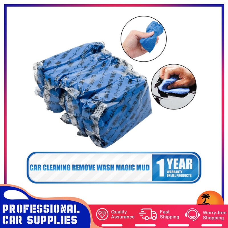 5x Car Surface Glass Cleaning Clay Bar Cleaner Mud Car Wash Cleaning Accessories Universal For Dirt Sludge Droppings Mud Remove