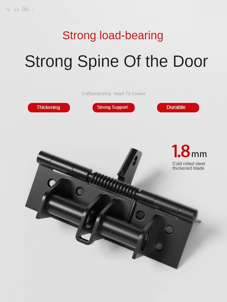 Bisagra de resorte de puerta de cierre automático, cierre de puerta de madera, rebote, armario, Invisible, posicionamiento de ángulo recto de 90 grados