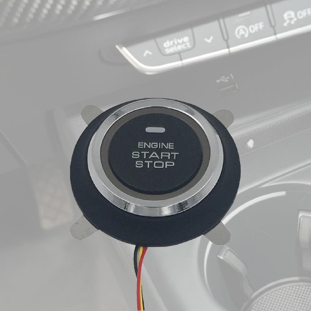 80% Start Push Button Universal Convenient ABS 12V Car Engine Start Push Button for Electric Car