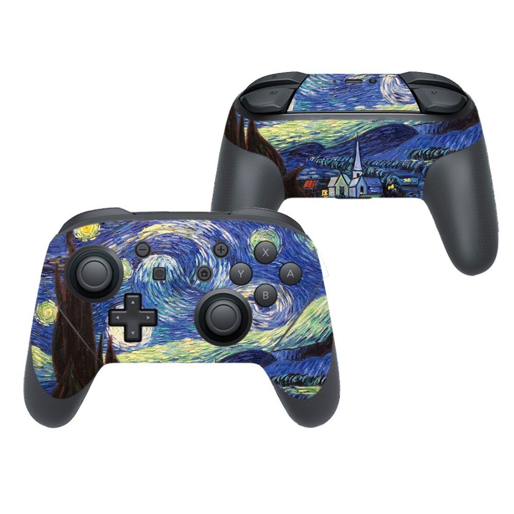 1Pcs Sticker Vinyl Skin Voor Nintend Schakelaar Ns Pro Controller Gamepad Protector Game Cover Decals Protector Schilderen Stickers