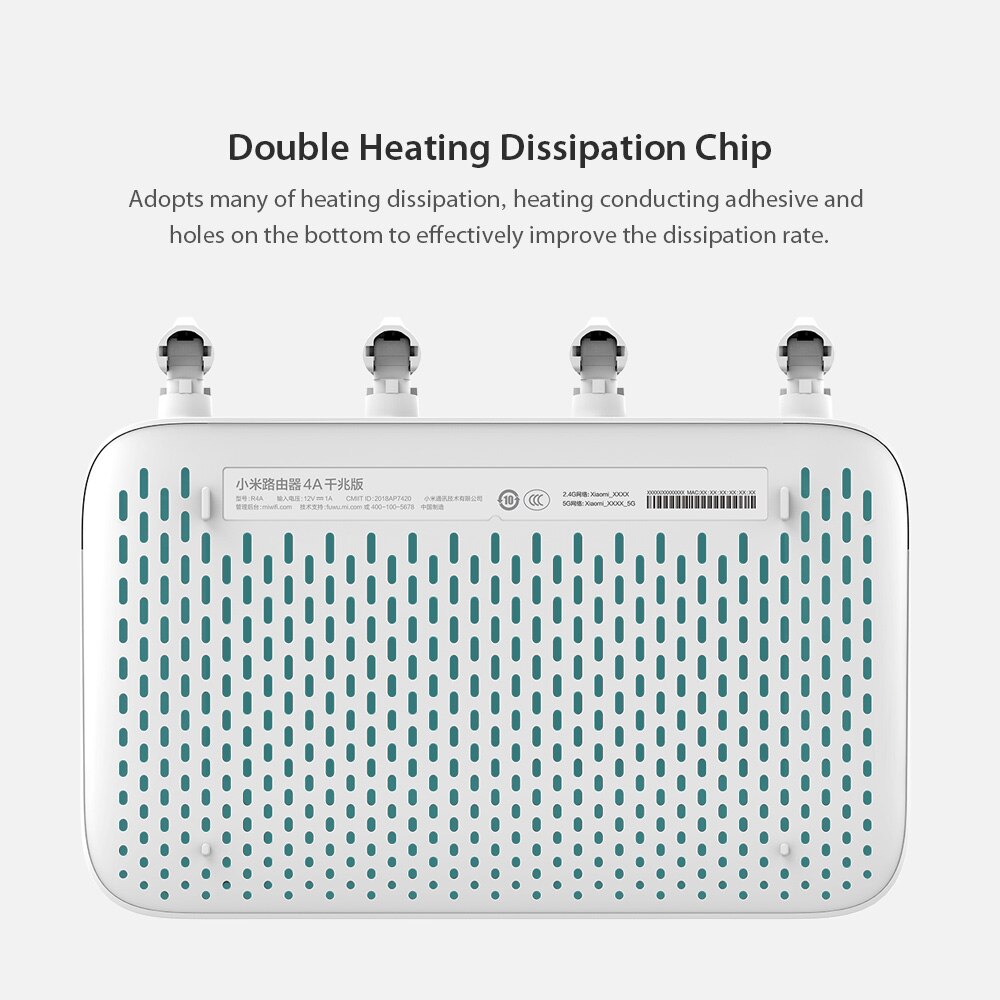 Xiaomi Mi Router 4A/4A Gigabit Version 100M/1000M 2.4GHz 5GHz WiFi 1167Mbps WiFi Repeater 128MB DDR3 4 Antennas Network Extender