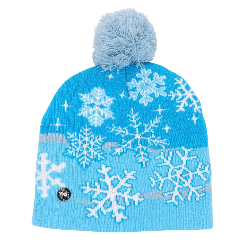 OurWarm LED Christmas Tree Hat Light Up Knitted Hat for Children Adult Ugly Christmas Sweater Christmas Beanie Year: Christmas Hat B
