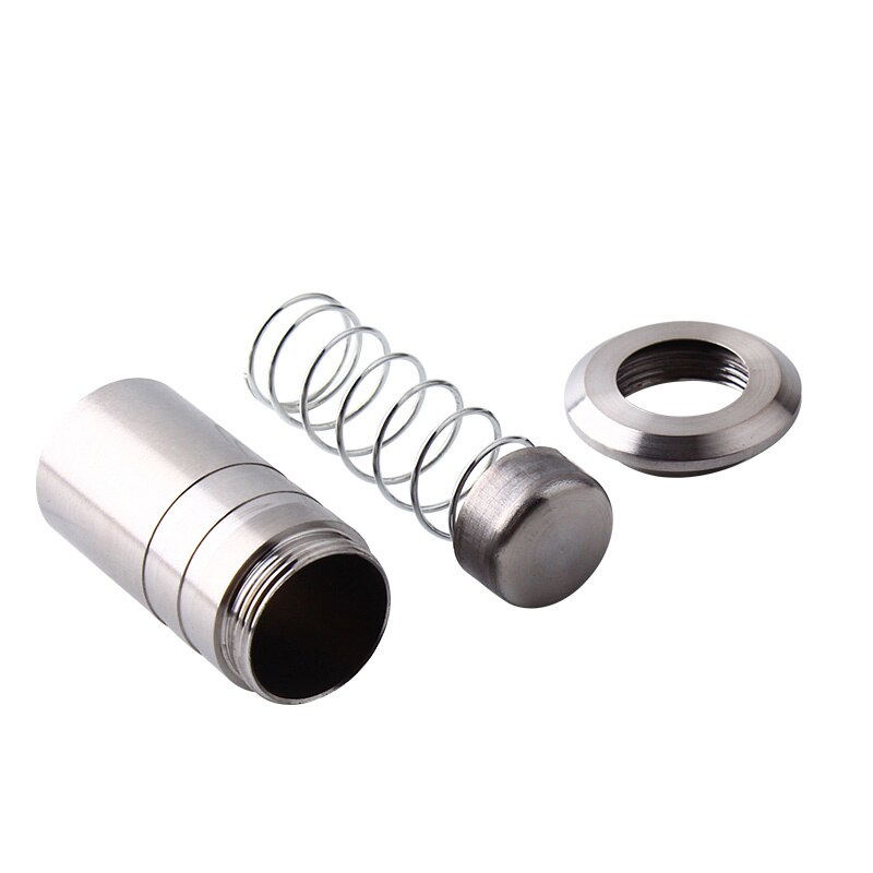 Pestillo de puerta de acero inoxidable de 6 pulgadas, tornillo cilíndrico de cerradura deslizante con orificio para el suelo, tapa antipolvo, pestillo de ventana y puerta de seguridad, Hardware de cerrojo