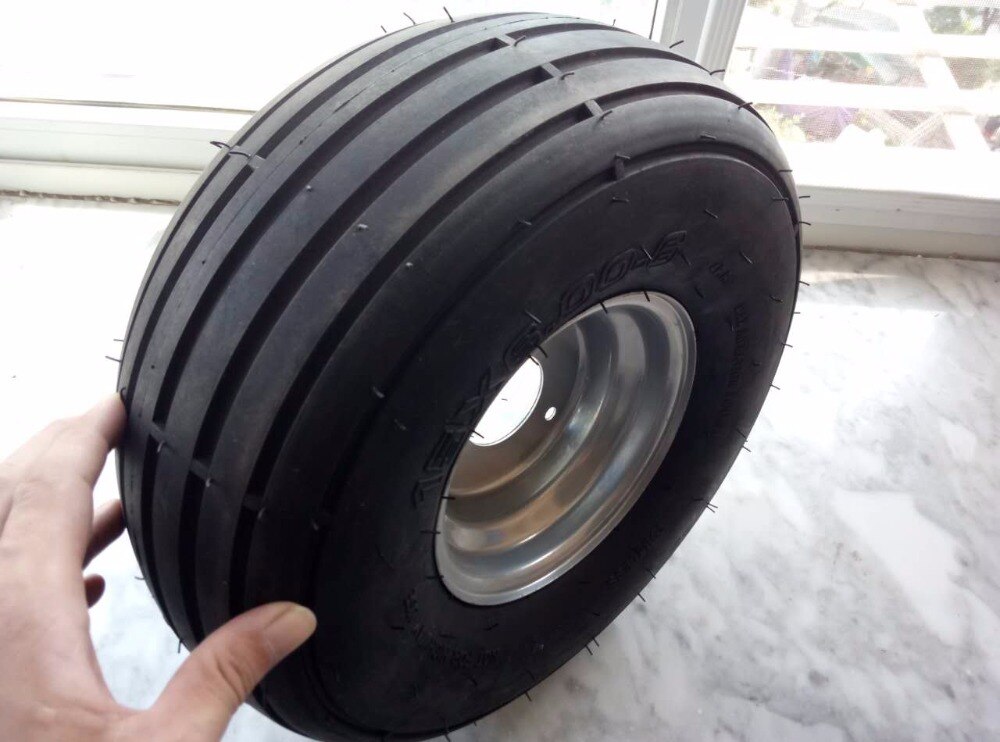 15X6.00-6 13X5.00-6 Inch 168CC Karting Go Kart Motorcycle Wheel Rim With Tubeless Tire Tyre