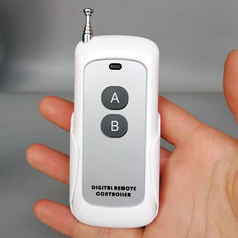 ANNTEM 110V-220V Lamp pump motor oil pump LED Long Distance One Way High Power 3000W Remote Control Switch: A-B emitter