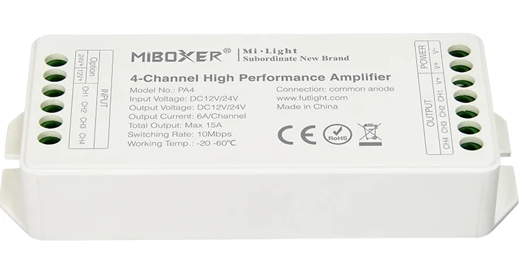 Miboxer fut 036 fut 038 fut 039 fut 096 wl5 wl- box 2 milight  rf 2.4g fjernbetjening lysdæmper cct rgb rgbw rgbcct til led strip lys: Lilla farve