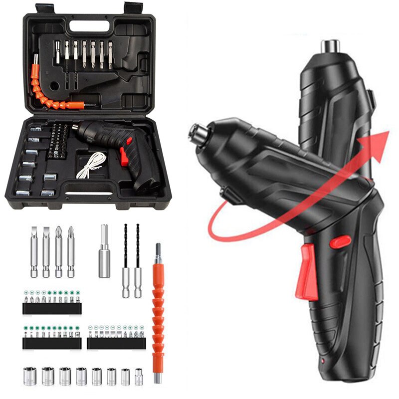 4,2 v Power Tools Set Haushalt Wartung Reparatur Lithium-Batterie Mini Haushalt Elektrische Bohrmaschine Akkuschrauber
