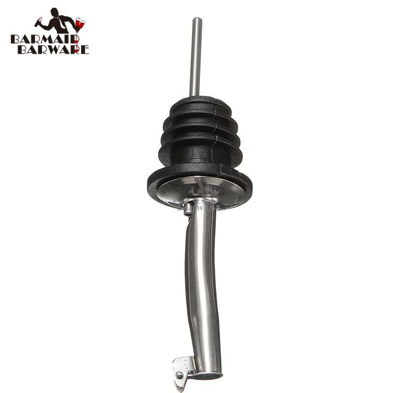 1 st. /4 st. wijnfles schenktuit stop roestvrij staal wijn sterke drank schenktuit vrij stromende wijnfles schenktuit stop