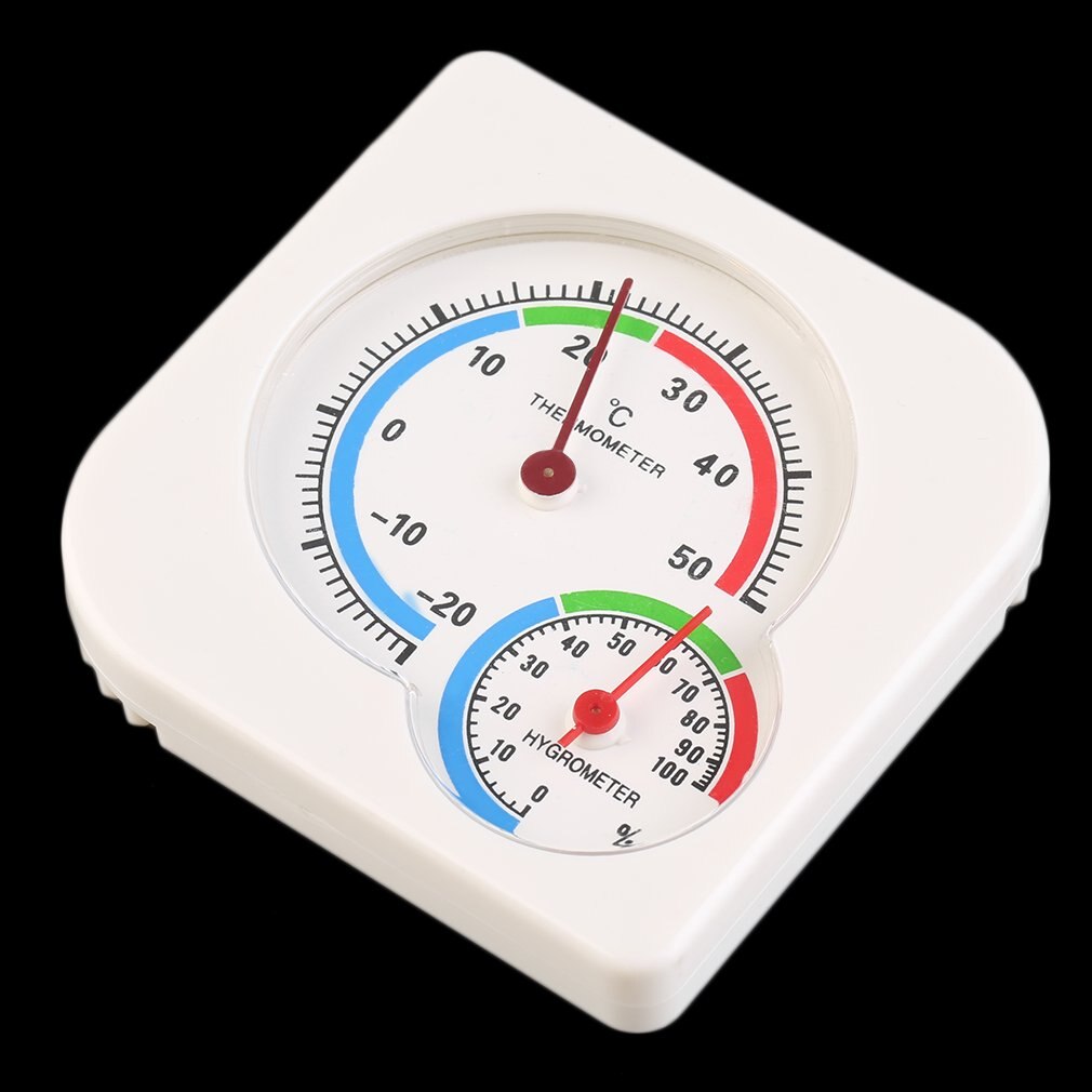 Útil Do Berçário Do Bebê Quarto Casa Mini Termômetro Úmido Higrômetro Medidor de Temperatura
