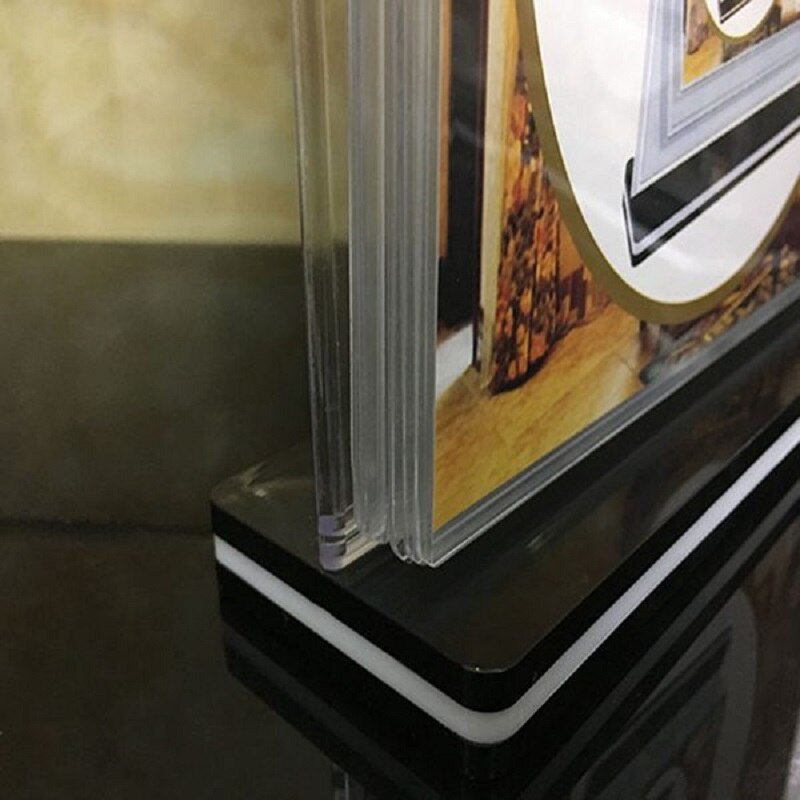 A4 Flip Table Menu Stand Multi-Page Table Card Rack Menu Display Stand Menu Holder Desk Menu Photo Album Picture Frame