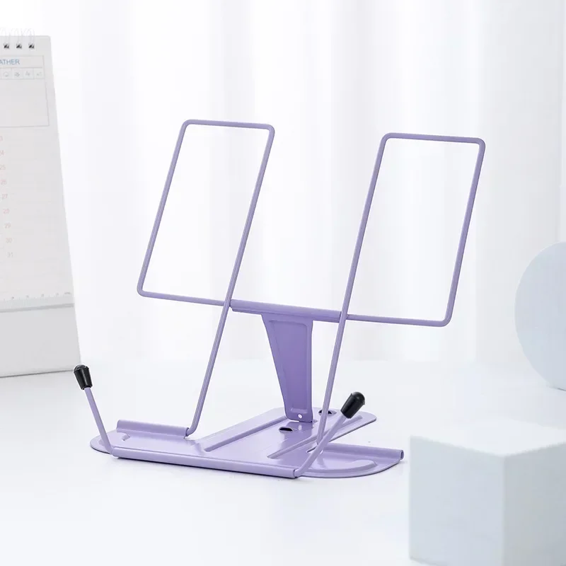 Support de livre Portable, repose-lecture réglable, support de livre de recettes, support de téléphone Portable pour livre de cuisine, support de tablette pour manuel