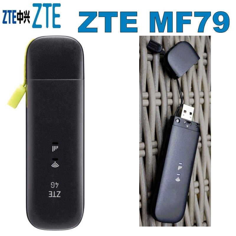 Zte alkuperäinen lukituksen avaus  mf79 modeemi 4g lte usb-tikku mobiili wifi-hotspot 150 mbps dongle